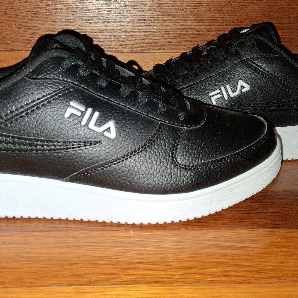 FILA A-Low Men's Sneaker Black/White Retro Casual Shoe Size 11